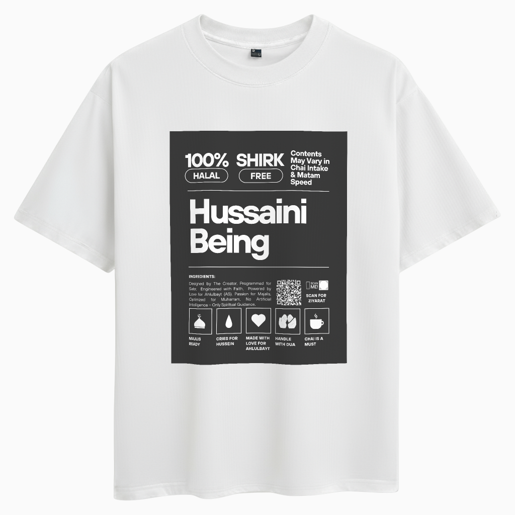 Hussaini T-shirt Imam Hussain T-shirt